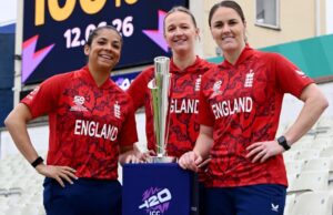 Personalidades da BBC e da Sky anunciaram a seleção inglesa para a Copa do Mundo T20.