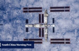 A estação espacial chinesa Tiangong dobrará de tamanho quando a NASA retirar a ISS.