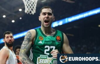 Panathinaikos: Com Grigonis e Toliopoulos no jogo 1 contra o Valencia, Kalaitzakis está fora.