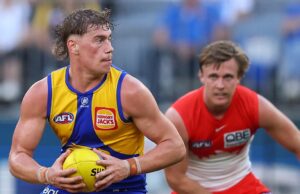 Sydney Swans Tiger James Jordan fala sobre o papel do jovem pistoleiro Harley Reid do West Coast Eagles