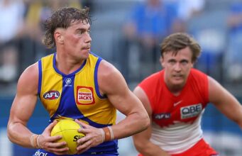 Sydney Swans Tiger James Jordan fala sobre o papel do jovem pistoleiro Harley Reid do West Coast Eagles