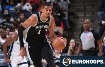 A estrela do Spurs, Victor Wembanyama, ganha o prêmio Magic Johnson de 2025-26