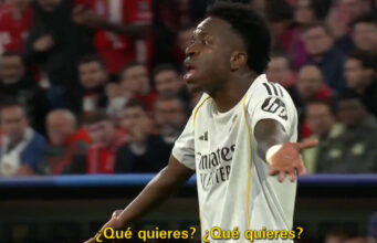 “O que você quer? Cale a boca.”