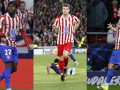 Atlético, uma artilharia pesada