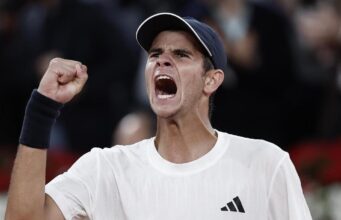 Damon foi derrotado por ‘New Alcaraz’ de 19 anos no Open de Madrid