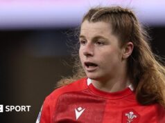 Capitã do País de Gales, Kate Williams, fora das Seis Nações Femininas