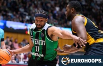 Joventut vence AEK e força árbitro.