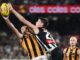 Empate de Moore: Hawks e Magpies forçados a dividir pontos