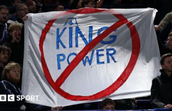 Leicester City: Torcedores exigem mudanças e Ruitt pede ‘ação decisiva’ após rebaixamento