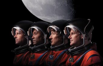 Diana II da NASA em órbita ao redor da Lua