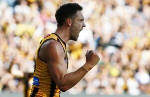 AFL 2026: Sam Mitchell, técnico do Hawthorn, abre o épico da segunda-feira de Páscoa