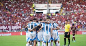 O melhor do último treino da seleção argentina será dado ao El Intransigente da COPA DO MUNDO DE ESPORTES 2026.