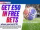 Ganhe £ 50 em apostas grátis de futebol com Betfred, além de dicas do 16/1 Bet Builder