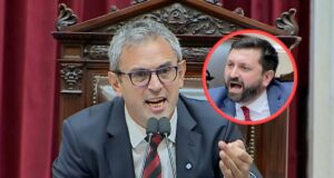 Martin Menem desliga o microfone de Pablo Juliano e eles brigam aos gritos POLÍTICA El Intransigente