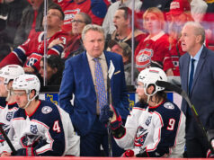 Os Blue Jackets fizeram outro elogio ao treinador