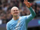 Erling Haaland, o herói, marcou três gols na vitória do Manchester City na FA Cup sobre o Liverpool.