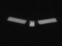 A espaçonave SpaceX Starlink mostra a foto do dia de 1º de abril de 2026