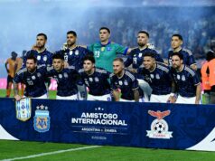 Leandro Paredes juntou-se à gala do Scaloneta e coroou boa noite à selecção nacional