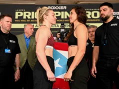 Lauren Price perdeu peso para a desafiante dos meio-médios Stephanie Pinero