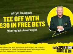 The Masters 2026: Ganhe £ 30 em apostas grátis com talkSPORT BET