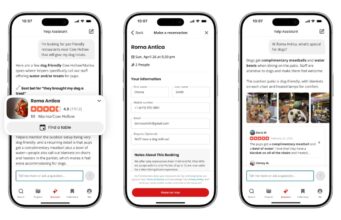 O assistente de IA atualizado do Yelp pode responder perguntas e reservar um restaurante ou serviço em uma conversa