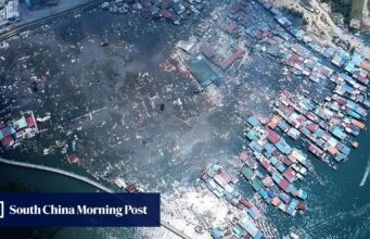 1.000 casas reduzidas a cinzas devido ao incêndio em Sabah, Malásia, mais de 9.000 desabrigados
