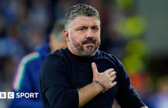 Itália e Gennaro Gattuso ‘rescindem mutuamente’ contrato do técnico