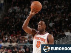 Os Knicks fizeram história com uma vitória esmagadora. Eliminou os Hawks por um placar de 140-89 no jogo 6.