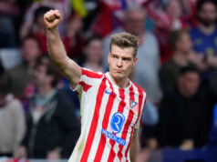 “Diferença de empate marcada pela eficácia do Atlético de Madrid.”