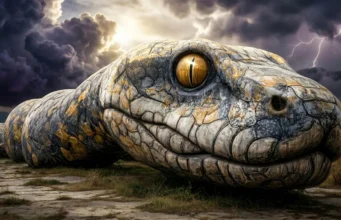 Uma cobra antiga de 15 metros encontrada na Índia pode ser uma das maiores da história