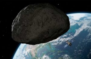 “God of Chaos”, um asteroide do tamanho da Torre Eiffel se aproximando da Terra