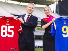 Qantas assinou uma importante parceria com a NFL antes do histórico jogo em Melbourne
