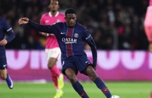 Dembélé ganhou dois gols no aquecimento do PSG para o Liverpool