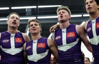 O mundo da AFL está abraçando a estrela de Fremantle, Nathan O’Driscoll, após sua internação por saúde mental
