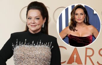 Melissa McCarthy surpreende Mariska Hargitay com transformação tainha