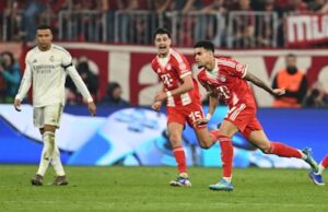O Bayern chegou às semifinais do CL depois de uma partida emocionante contra o Real Madrid ao marcar sete gols.