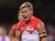 A superestrela do Sydney Swans, Isaac Heaney, retorna de lesão contra o West Coast Eagles
