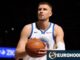 Kristaps Porzingis, estrela letã Ainda não está claro qual será a decisão do play-in dos Warriors.