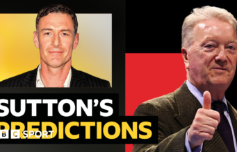 Previsões da Premier League: Chris Sutton contra o promotor de boxe e torcedor do Arsenal Frank Warren – e A.I.
