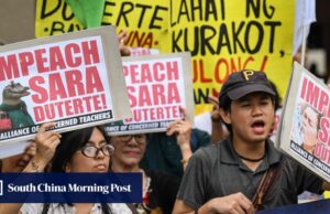 Os legisladores filipinos estão examinando as discrepâncias nos extratos bancários de Sara Duterte, declarada riqueza.