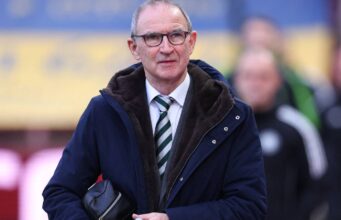 O técnico vencedor de várias ligas foi questionado diretamente sobre a substituição de Martin O’Neill no Celtic