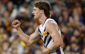 O atacante do Fremantle Dockers, Jay Ames, revela como os três atacantes altos estão após a vitória sobre Adelaide