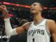 Playoffs da NBA: San Antonio Spurs vence e Victor Wimbanyama retorna de uma concussão