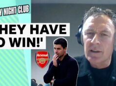 Premier League: Mikel Arteta deve ganhar a medalha de prata ou será demitido do Arsenal – Chris Sutton