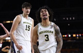 Michigan vence seu primeiro campeonato nacional da NCAA desde 1989, liderando a UConn em um thriller.
