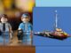 Esses conjuntos de LEGO recriam momentos icônicos do filme Tubarão, Star Wars, O Senhor dos Anéis, Harry Potter e muito mais