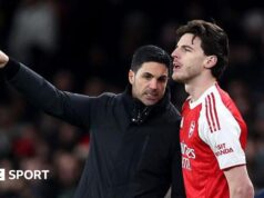 Arsenal: Mikel Arteta defende 11 jogadores retirados do serviço internacional