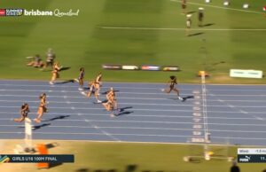 Prodígio do sprint de Perth, 14 anos, blitz na final dos 100 m
