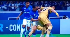 Polêmica na Libertadores: Um gesto desagradável que o árbitro não viu e que pode mudar tudo no Boca.