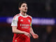 Declan Rice revida enquanto o Arsenal chega às semifinais da Liga dos Campeões